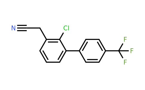 1261769-95-2 | 2-Chloro-4'-(trifluoromethyl)biphenyl-3-acetonitrile