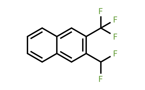 1261770-50-6 | 2-(Difluoromethyl)-3-(trifluoromethyl)naphthalene
