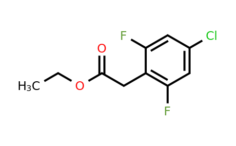 1261771-65-6 | Ethyl 4-chloro-2,6-difluorophenylacetate