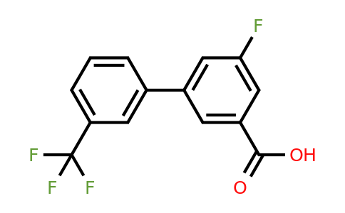 1261772-10-4 | 5-Fluoro-3'-(trifluoromethyl)-[1,1'-biphenyl]-3-carboxylic acid