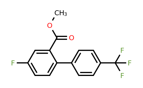 1261772-50-2 | 4-Fluoro-4'-(trifluoromethyl)biphenyl-2-carboxylic acid methyl ester