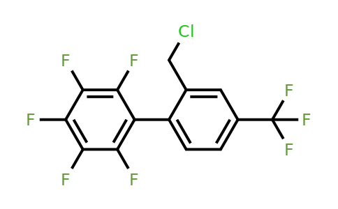 1261772-51-3 | 2'-Chloromethyl-2,3,4,5,6-pentafluoro-4'-(trifluoromethyl)biphenyl