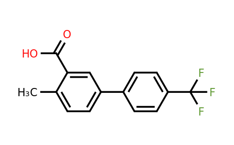 1261773-55-0 | 4-Methyl-4'-(trifluoromethyl)biphenyl-3-carboxylic acid