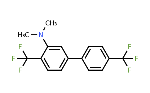 1261773-75-4 | (4,4'-Bis(trifluoromethyl)biphenyl-3-yl)-dimethyl-amine