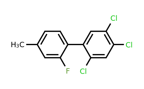 1261774-51-9 | 2'-Fluoro-4'-methyl-2,4,5-trichlorobiphenyl
