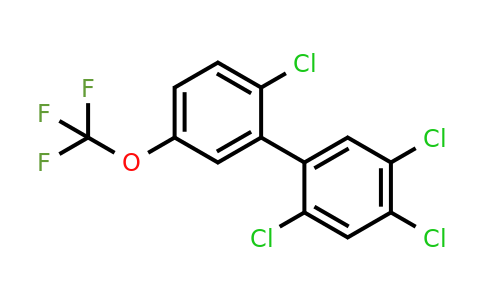 2,4,5,2'-Tetrachloro-5'-(trifluoromethoxy)biphenyl