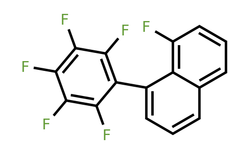 1261774-66-6 | 1-Fluoro-8-(perfluorophenyl)naphthalene