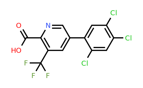 1261774-81-5 | 5-(2,4,5-Trichlorophenyl)-3-(trifluoromethyl)picolinic acid
