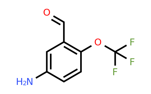 1261775-30-7 | 5-Amino-2-(trifluoromethoxy)benzaldehyde