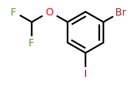 1261775-70-5 | 3-Bromo-5-(difluoromethoxy)iodobenzene