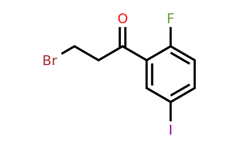 1261775-88-5 | 3-Bromo-2'-fluoro-5'-iodopropiophenone