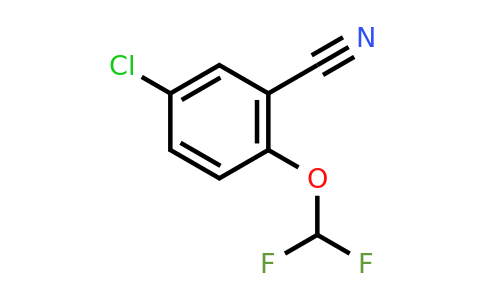 1261776-08-2 | 5-Chloro-2-(difluoromethoxy)benzonitrile