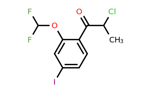 1261776-14-0 | 2-Chloro-2'-(difluoromethoxy)-4'-iodopropiophenone