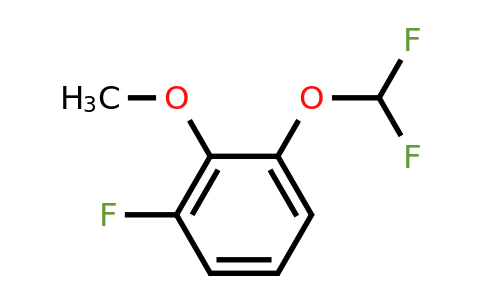1261776-22-0 | 2-(Difluoromethoxy)-6-fluoroanisole