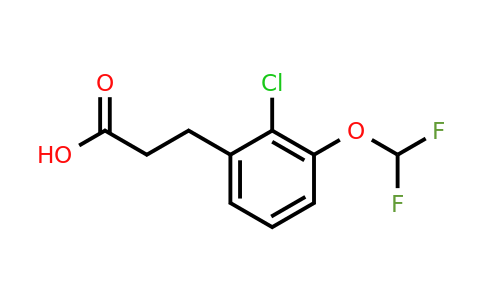 1261776-26-4 | 3-(2'-Chloro-3'-(difluoromethoxy)phenyl)propionic acid