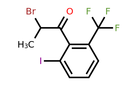 1261776-32-2 | 2-Bromo-2'-iodo-6'-(trifluoromethyl)propiophenone