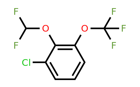 1261776-34-4 | 3-Chloro-2-(difluoromethoxy)(trifluoromethoxy)benzene