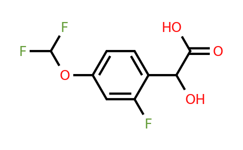1261776-43-5 | 4-(Difluoromethoxy)-2-fluoromandelic acid