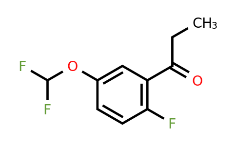 1261776-62-8 | 5'-(Difluoromethoxy)-2'-fluoropropiophenone