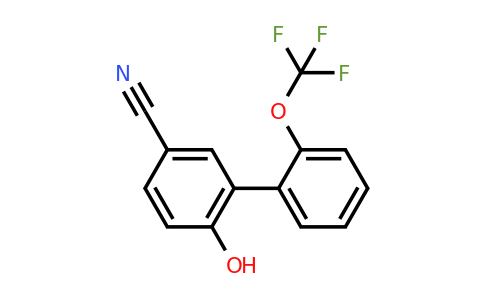 1261776-66-2 | 3-Cyano-6-hydroxy-2'-(trifluoromethoxy)biphenyl
