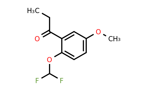 1261777-01-8 | 2'-(Difluoromethoxy)-5'-methoxypropiophenone