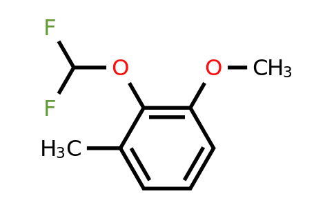 1261777-07-4 | 2-(Difluoromethoxy)-3-methoxytoluene