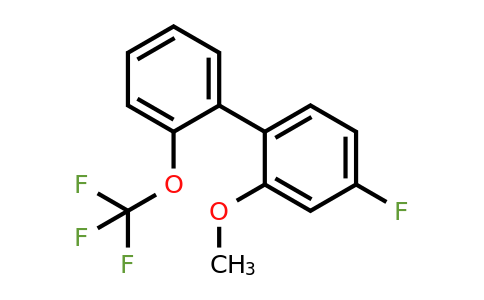 1261777-27-8 | 4-Fluoro-2-methoxy-2'-(trifluoromethoxy)biphenyl