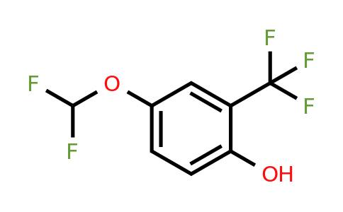 1261777-33-6 | 4-(Difluoromethoxy)-2-(trifluoromethyl)phenol