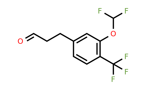 1261777-39-2 | 3-(3'-(Difluoromethoxy)-4'-(trifluoromethyl)phenyl)propionaldehyde