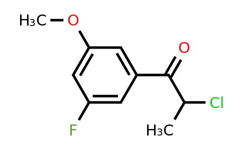 1261777-90-5 | 2-Chloro-3'-fluoro-5'-methoxypropiophenone