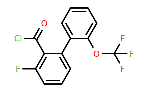 1261777-96-1 | 3-Fluoro-2'-(trifluoromethoxy)biphenyl-2-carbonyl chloride