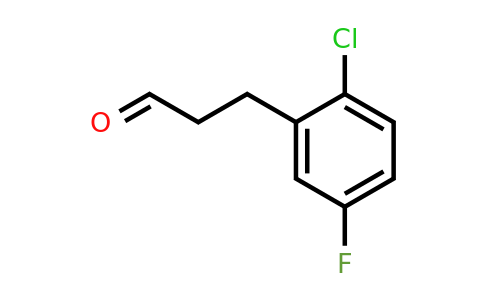 1261778-01-1 | 3-(2'-Chloro-5'-fluorophenyl)propionaldehyde