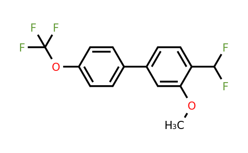 1261778-04-4 | 4-(Difluoromethyl)-3-methoxy-4'-(trifluoromethoxy)biphenyl