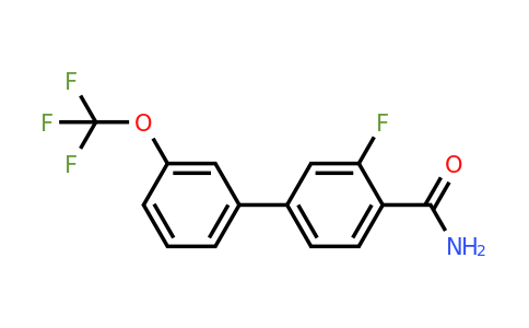 1261778-10-2 | 3-Fluoro-3'-(trifluoromethoxy)biphenyl-4-carboxylic acid amide