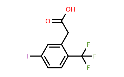 1261778-13-5 | 2-(5-Iodo-2-(trifluoromethyl)phenyl)acetic acid