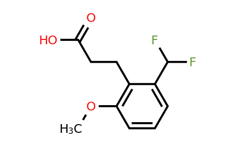 1261778-19-1 | 3-(2'-(Difluoromethyl)-6'-methoxyphenyl)propionic acid