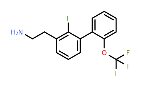 1261778-28-2 | 2-Fluoro-2'-(trifluoromethoxy)biphenyl-3-ethylamine