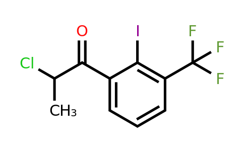 1261778-81-7 | 2-Chloro-2'-iodo-3'-(trifluoromethyl)propiophenone