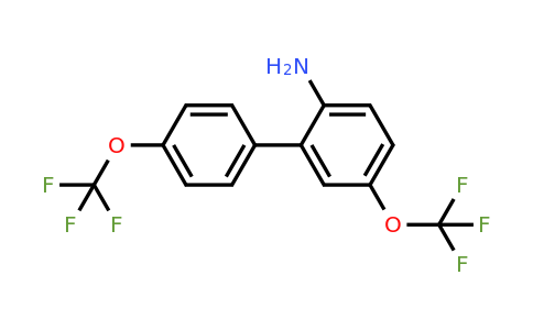 1261779-16-1 | 2-Amino-5,4'-bis(trifluoromethoxy)biphenyl