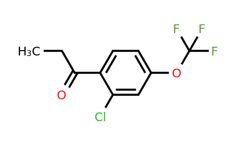 1261779-80-9 | 2'-Chloro-4'-(trifluoromethoxy)propiophenone