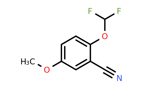 1261779-86-5 | 3-Cyano-4-(difluoromethoxy)anisole