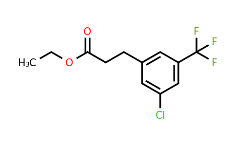 1261779-87-6 | Ethyl 3-(3'-chloro-5'-(trifluoromethyl)phenyl)propionate