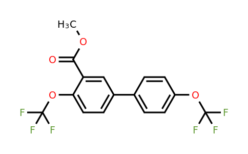 1261780-26-0 | Methyl 4,4'-bis(trifluoromethoxy)biphenyl-3-carboxylate