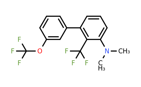 1261780-68-0 | Dimethyl-(3'-(trifluoromethoxy)-2-(trifluoromethyl)biphenyl-3-yl)-amine