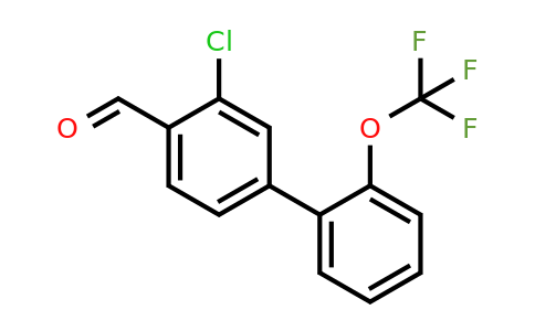 1261781-06-9 | 3-Chloro-2'-(trifluoromethoxy)biphenyl-4-carboxaldehyde