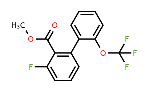 1261781-16-1 | Methyl 3-fluoro-2'-(trifluoromethoxy)biphenyl-2-carboxylate
