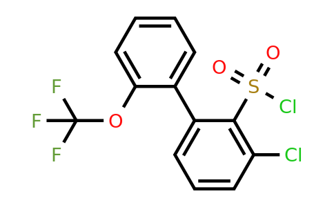 1261781-17-2 | 3-Chloro-2'-(trifluoromethoxy)biphenyl-2-sulfonyl chloride