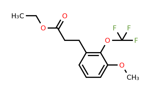 1261781-59-2 | Ethyl 3-(3'-methoxy-2'-(trifluoromethoxy)phenyl)propionate
