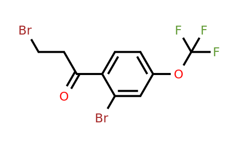 1261781-71-8 | 3,2'-Dibromo-4'-(trifluoromethoxy)propiophenone