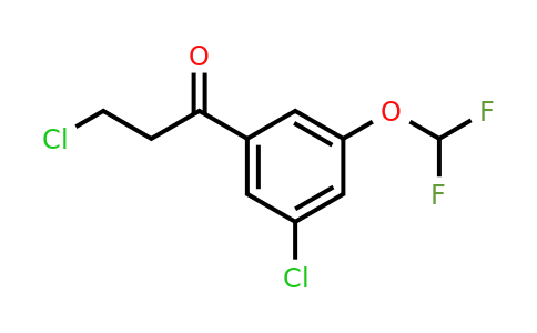 1261781-93-4 | 3,3'-Dichloro-5'-(difluoromethoxy)propiophenone